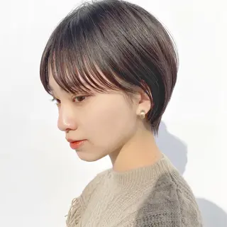 ショート カラー ヘアアレンジ KONOMI スタイリストのヘアスタイル