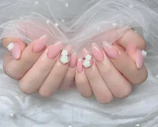ネイル 🎀PG🩵 ネイルサロンのネイルデザイン