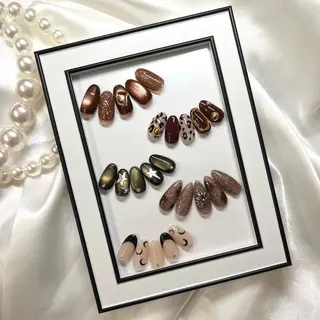 ネイル 𝐑𝐢𝐧𝐤𝐚 【Fee】のネイルデザイン