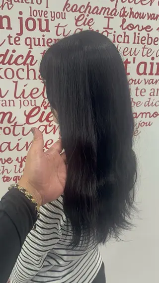 ロング ❤️可愛いハイトーン ならMINATOのヘアスタイル