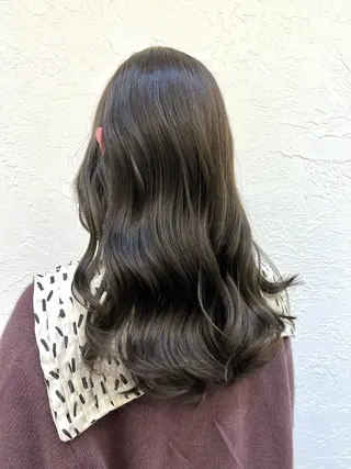 ロング カラー 髪質改善/縮毛矯正 鈴木裕介のヘアスタイル