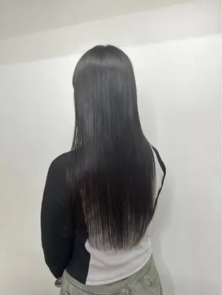 ロング 菊地 心のヘアスタイル