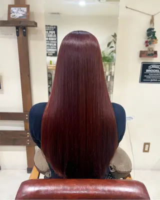 ロング 髪質改善メニュー 長井 美佐子のヘアスタイル