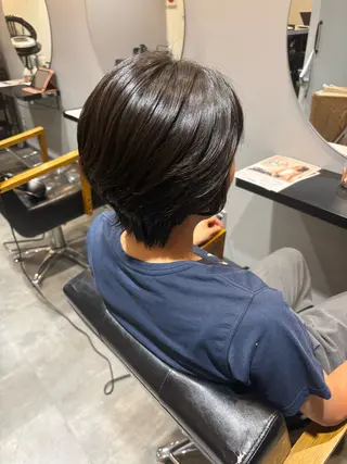 ショート パーマ 小堀 いぶきのヘアスタイル