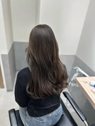 ロング カラー ヘアアレンジ ダブルカラー｜ なおき｜池袋美容師のヘアスタイル