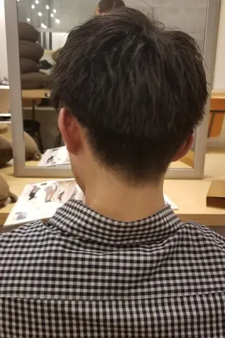 メンズ ばんの かすみのヘアスタイル