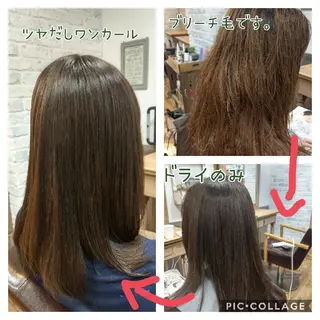 セミロング 店長　佐藤 祐輔のヘアスタイル