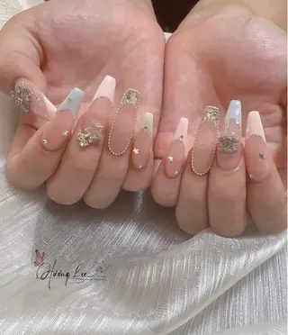 ネイル Lee Nails チップ長さだし専門店のネイルデザイン