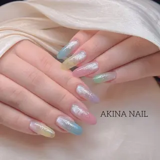 セミロング Akina Nail 亀戸のネイルデザイン