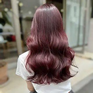 ロング カラー ブリーチなしカラー kana🐱のヘアスタイル