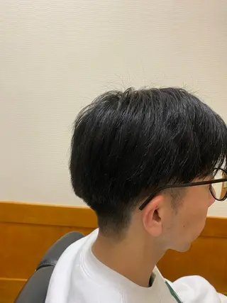 ショート メンズ 森　敦生👑 メンズカット＆パーマのヘアスタイル