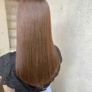セミロング カラー モテ前髪 タゴメ シンヤのヘアスタイル