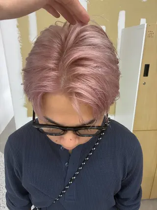 カラー メンズ メンズカット パーマ[佐橋]のヘアスタイル