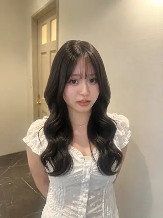 ロング Misato🎀🖤 ダブルカラー募集のヘアスタイル