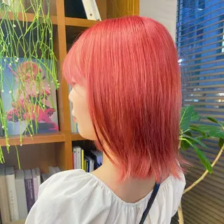 ショート カラー 似合わせレイヤー/ ケアパーマ/高倉のヘアスタイル