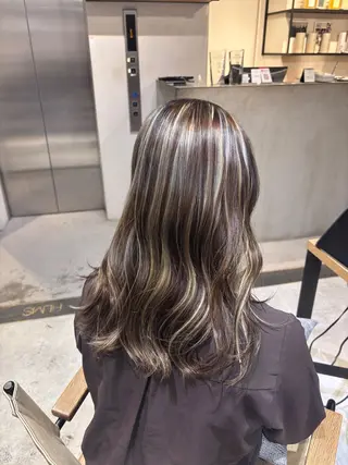 ロング FILMS Rinoのヘアスタイル