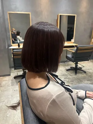 ショート 透明感ブラウン/艶髪 KIKOのヘアスタイル