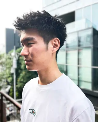 パーマ ヘアアレンジ メンズ メンズ特化✂️栗原 侑也のヘアスタイル