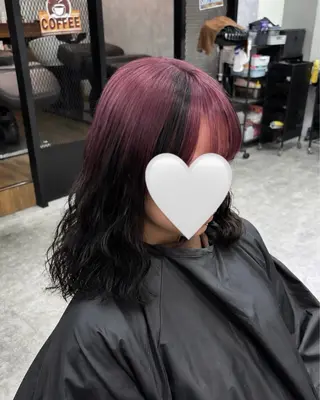 ミディアム カラー パーマ 【C'LD】 Mimoのヘアスタイル
