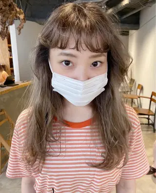 ロング カラー ナチュラル・抜け感 永井　賢三のヘアスタイル
