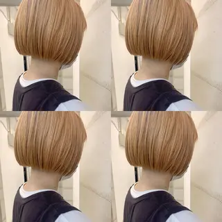ショート カラー 透明感カラー✂︎ /縮毛矯正/YUKAのヘアスタイル