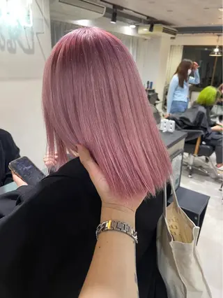 カラー 盛れる艶髪カラー Harusa🎀のヘアスタイル