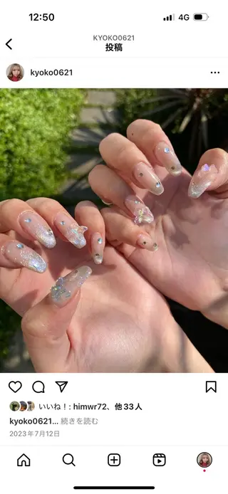 ネイル nail salon KIRARIのネイルデザイン