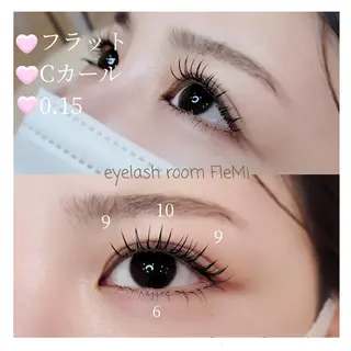 マツエク・マツパ Miho Fujimoriのマツエク・マツパデザイン