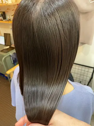 ロング カラー 水素トリートメント/ 髪質改善/ナカノメのヘアスタイル