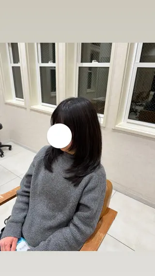 ロング ⭐️うる艶カラー 募集　まゆ⭐️のヘアスタイル