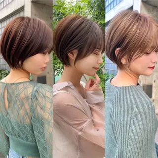 ショート 栗原 瑠世のヘアスタイル