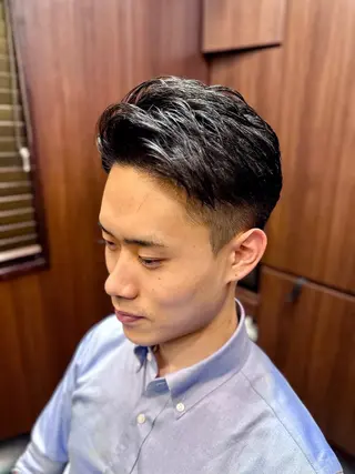 ショート メンズ 深田 千尋のヘアスタイル