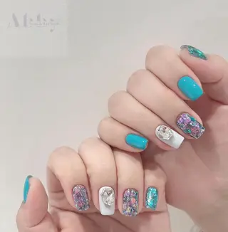 ネイル OCEAN nail パラジェル　取扱い店のネイルデザイン