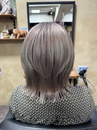 ミディアム 艶カラー🎀 YUUKAのヘアスタイル