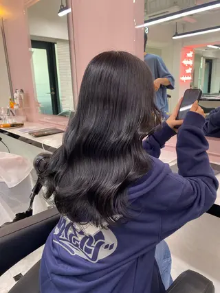 カラー ♥️韓国風透明感 暖色misa♥️のヘアスタイル
