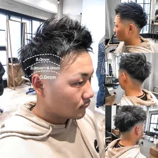 メンズ ショート メンズ特化 TAKE高崎のヘアスタイル