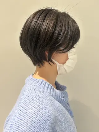 ショート 透明感カラー/ボブ 高野菜瑠のヘアスタイル