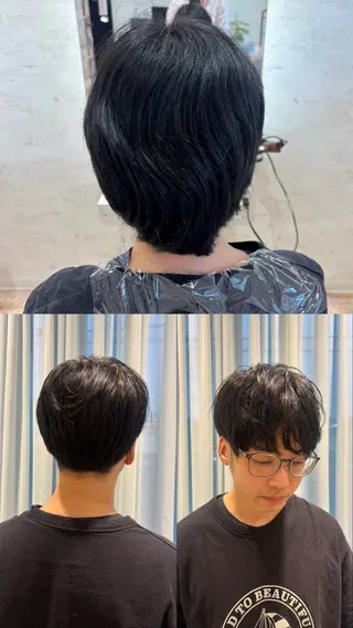 メンズ メンズカットパーマ/ ヘアセット🎀Amiのヘアスタイル
