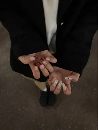 ロング yuka ⭐︎のネイルデザイン
