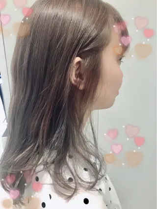 カラー 新宿駅近♡個室 ♡関口三都季🌜のヘアスタイル