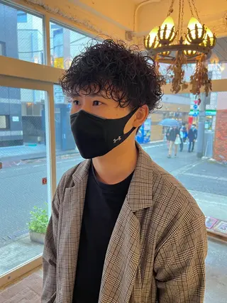 ミディアム バレイヤージュ職人 🔥代表YU-SHIのヘアスタイル