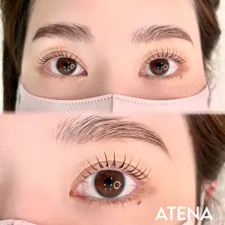 マツエク・マツパ ATENA MINAMIのマツエク・マツパデザイン