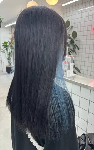ロング カラー 🫧‪Ameri🫧 Emma ecoleのヘアスタイル