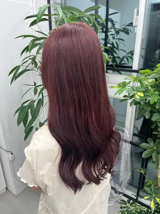 ロング カラー 🫧‪Ameri🫧 Emma ecoleのヘアスタイル