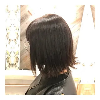 ショート カラー 髪質改善.縮毛矯正 ×韓国ヘアyukiのヘアスタイル