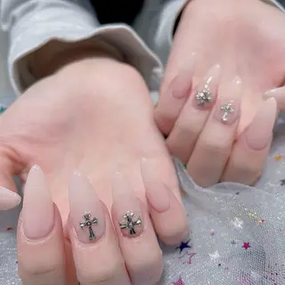 ネイル 🎀kira 長さだし💗モチ最高のネイルデザイン