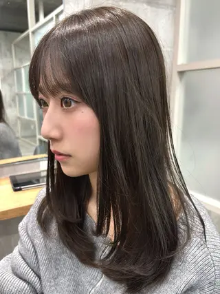 ロング カラー 堀越 智仁のヘアスタイル