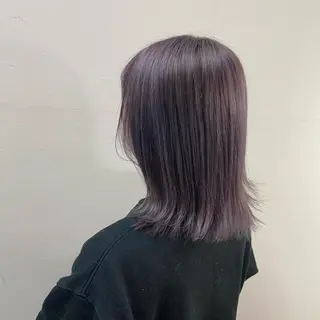 ミディアム カラー 清村 和音のヘアスタイル