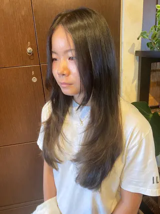 ロング カラー 🌙パーマ 照井🌙のヘアスタイル