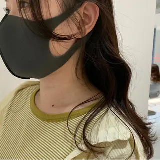 ロング kiyono ⭐︎ダブルカラーのヘアスタイル